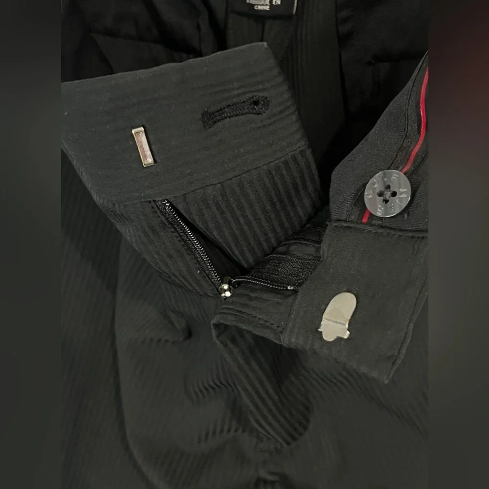 Nike Tiger Woods Collection Black Striped 397312-010 Mens Size 33x32 - Picture 7 of 10